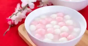Tang Yuan Sweet Chinese Peanut Rice Balls Tang Yuan Sweet Chinese Peanut Rice Balls