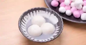 Tang Yuan Sweet Chinese Peanut Rice Balls Tang Yuan Sweet Chinese Peanut Rice Balls